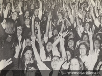  Pie de Foto: Marcha de las cacerolas vacías, contra el gobierno de Salvador Allende, 1971