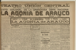 La agonía de Arauco