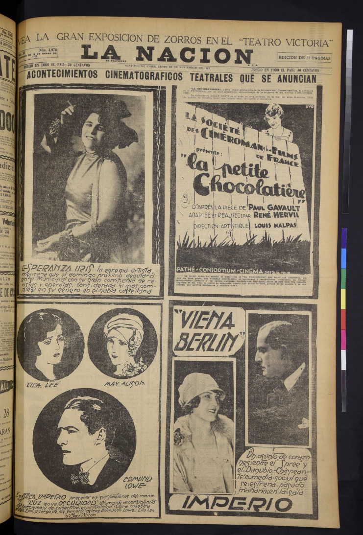 Hoy se exhibe la película del salitre