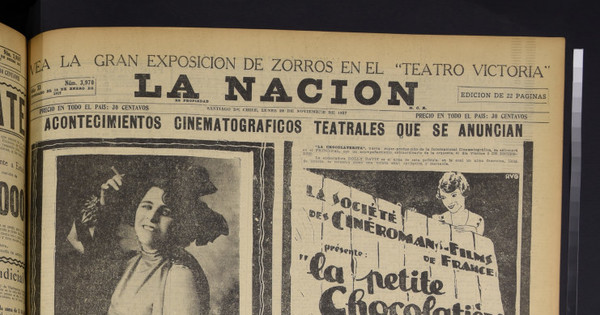 Hoy se exhibe la película del salitre