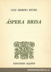 Portada de Áspera brisa de Luis Merino Reyes