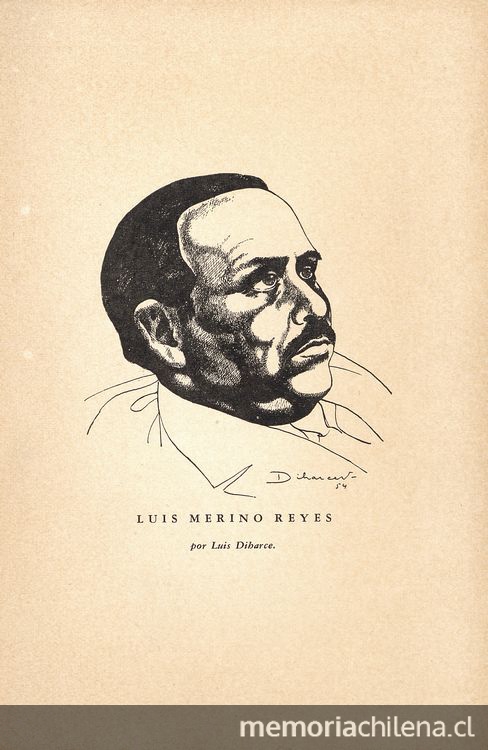  Dibujo de Luis Merino Reyes