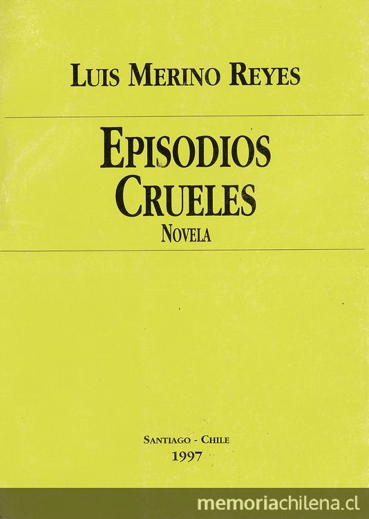 Portada de Episodios crueles (1997)