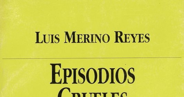Portada de Episodios crueles (1997)