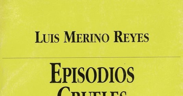 Portada de Episodios crueles (1997)