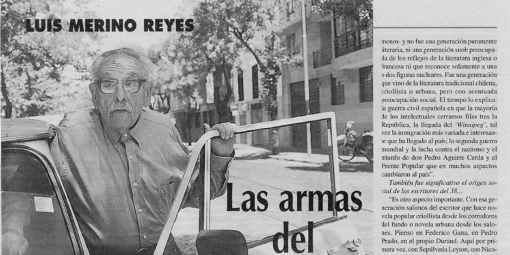 Las armas del escritor