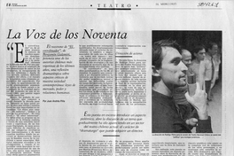 La voz de los noventa