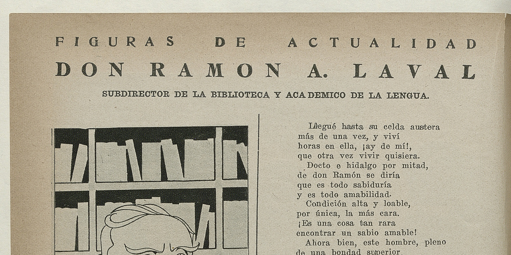 Figuras de actualidad: Don Ramón A. Laval