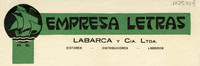 Empresa Letras (1926-1936) Empresa Letras (1926-1936)