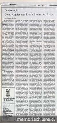 Como alguien más escribió sobre otro autor