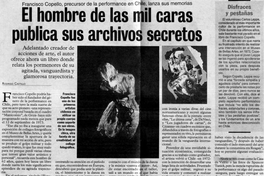 El hombre de las mil caras publica sus archivos secretos