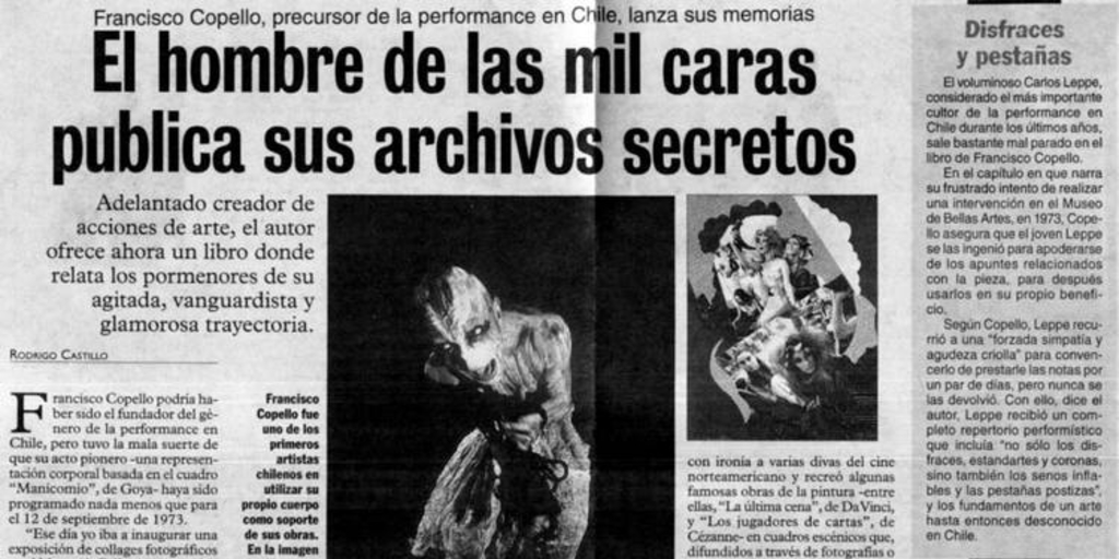 El hombre de las mil caras publica sus archivos secretos