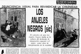 Los anjeles negros [sic]