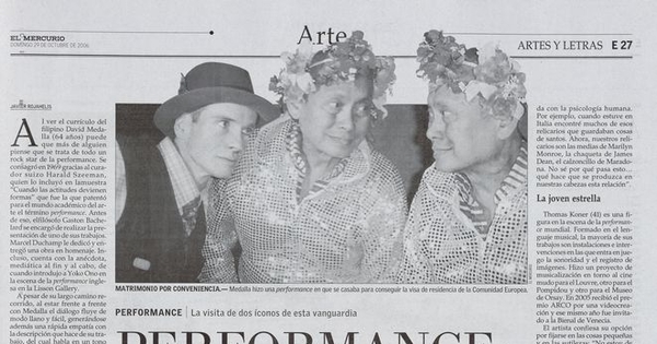 Performance: el último lenguaje del arte