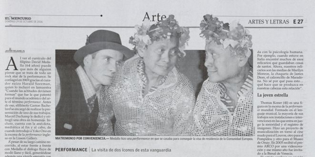 Performance: el último lenguaje del arte