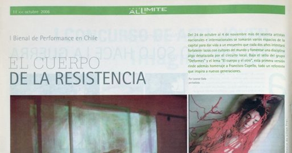 El cuerpo de la resistencia