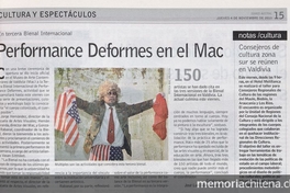 Performance Deformes en el MAC