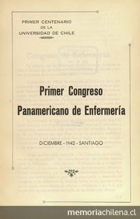 "La enfermera en la lucha antituberculosa" en Congreso Panamericano de Enfermería (Primer). Santiago, 14-20 de diciembre 1942. Santiago: El Imparcial, 1944, xxxi, 226 p.