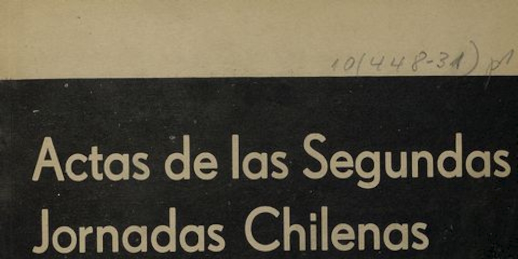 "Aspectos de Enfermería Sanitaria en un Servicio de Obstetricia" en Actas de las Segundas Jornadas Chilenas de Salubridad, Santiago: Talleres Gráficos de la Casa Nacional del Niño, 1953.