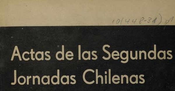 Baeza, O.; Gaete, E.; Godoy, M.; Marchant, A.; Monardes, I.; Peake, G.; San Martín, H.; Schartz, R. "Formación de enfermeras y auxiliares de Enfermería", en Actas de las Segundas Jornadas Chilenas de Salubridad, Santiago: Talleres Gráficos de la Casa Nacional del Niño, 1953.