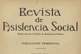 "Contribuciones al estudio de la Organización de Escuelas de Enfermeras de Chile", Revista de Asistencia Social, III, (1):1-46, marzo 1934.