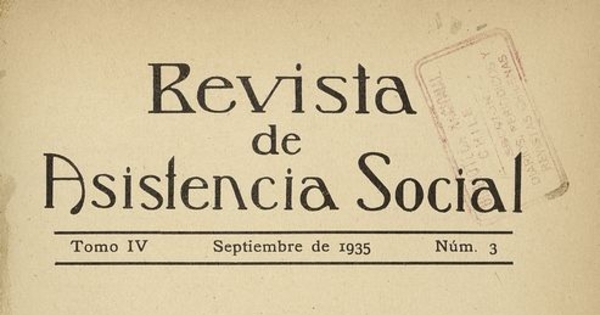 "La escuela de enfermeras Carlos Van Buren de Valparaíso", Revista de Asistencia Social, IV, (3): 257-285, septiembre, 1935.
