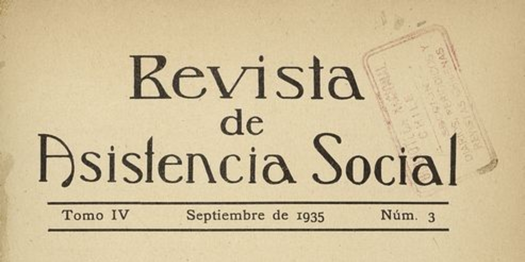 "La escuela de enfermeras Carlos Van Buren de Valparaíso", Revista de Asistencia Social, IV, (3): 257-285, septiembre, 1935.