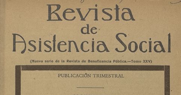 "El Centro de Salud y la Enfermería", Revista de Asistencia Social, XII, (1): 27-129, marzo, 1943.