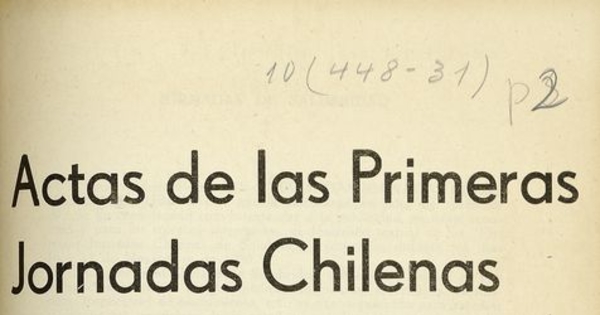 "Desarrollo y perspectivas de la enfermera sanitaria" en Jornadas Chilenas de Salubridad organizadas por la Sociedad Chilena de salubridad y Medicina Pública. Santiago: Talleres de la Casa Nacional del Niño, enero, 1952.