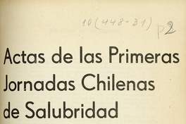 "Desarrollo y perspectivas de la enfermera sanitaria" en Jornadas Chilenas de Salubridad organizadas por la Sociedad Chilena de salubridad y Medicina Pública. Santiago: Talleres de la Casa Nacional del Niño, enero, 1952.