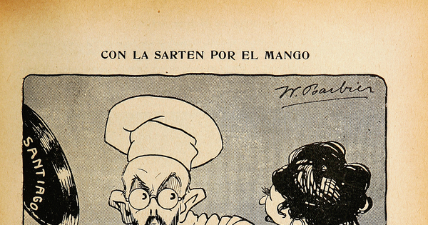 Con la sartén por el mango