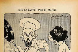 Con la sartén por el mango