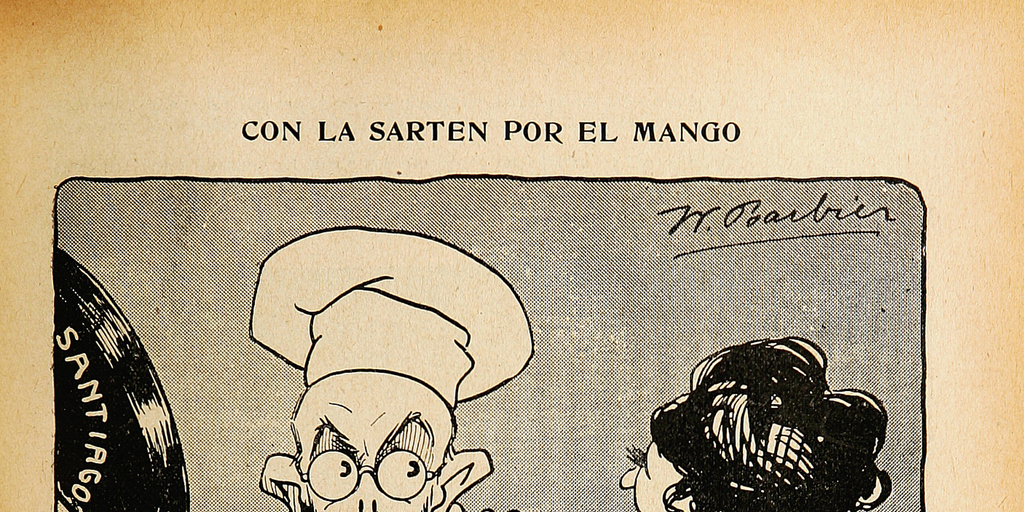 Con la sartén por el mango
