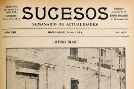 D. Ismael Valdés Vergara, alcalde de la muy noble y leal Ciudad de Santiago de Chile, en un paseo por la ídem, acompañado de "Sucesos"