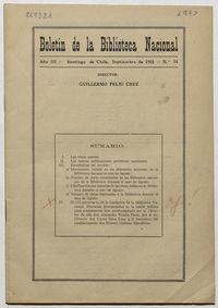 Recuerdos de la Biblioteca Nacional