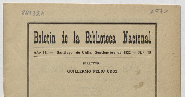 Recuerdos de la Biblioteca Nacional