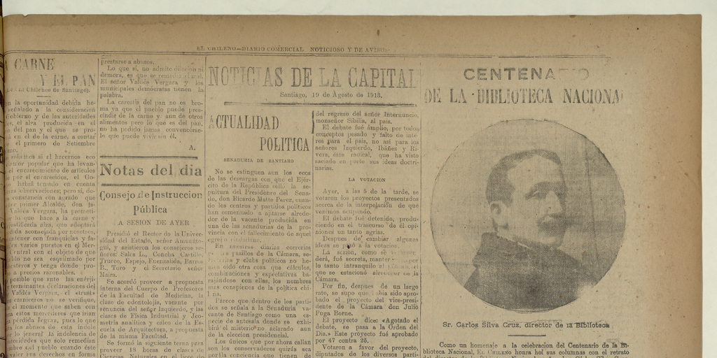Centenario de la Biblioteca Nacional