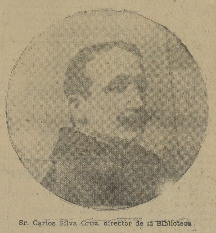 Sr. Carlos Silva Cruz, director de la Biblioteca