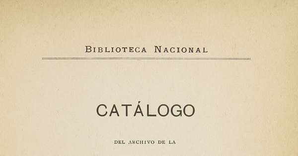 Catálogo del Archivo de la Real Audiencia de Santiago, tomo primero.