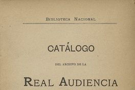 Catálogo del Archivo de la Real Audiencia de Santiago, tomo tercero.