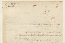 Circular N° 4, 1839 Jun. 19: se decreta que los impresores de Santiago, deben dejar los ejemplares en la biblioteca nacional
