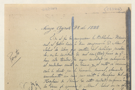 [Decreto de compra de catálogo de D. M. Salas].[manuscrito]