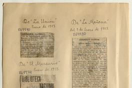 Biblioteca Nacional: [artículo] /La nueva catalogación de la Sección Lectura a Domicilio -- Labor desarrollada por los empleados -- Número de obras