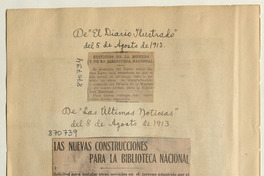 Edificios de la Moneda y de la Biblioteca Nacional