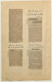 El edificio de la Biblioteca Nacional