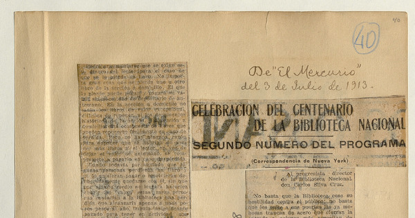 El Centenario de la Biblioteca Nacional