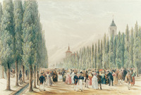 La Cañada, paseo público de Santiago La Cañada, paseo público de Santiago