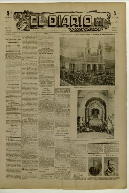 El diario ilustrado. No. 276, 5 de enero de 1903 El diario ilustrado. No. 276, 5 de enero de 1903