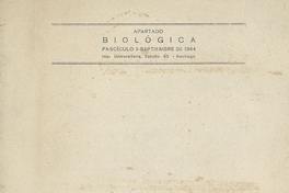 Dos nuevas especies de roedores. Santiago: Imp. Universitaria, 1944. 18 p.