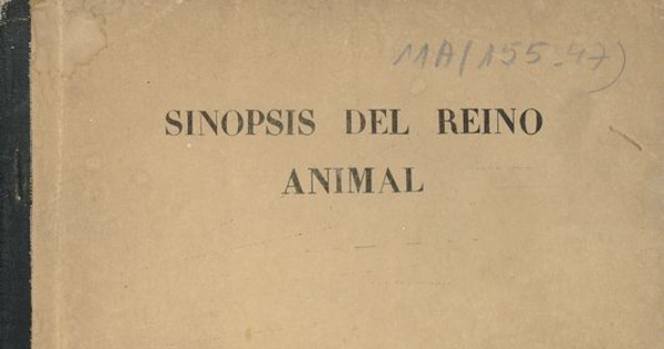 Sinopsis del reino animal. Santiago de Chile: [Centro de Investigaciones Zoológicas], 1962. viii, 39 p.